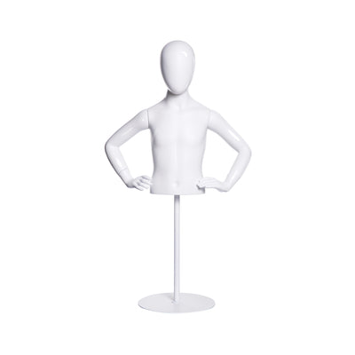 Egghead Male Youth Sports Torso: Hands on Waist