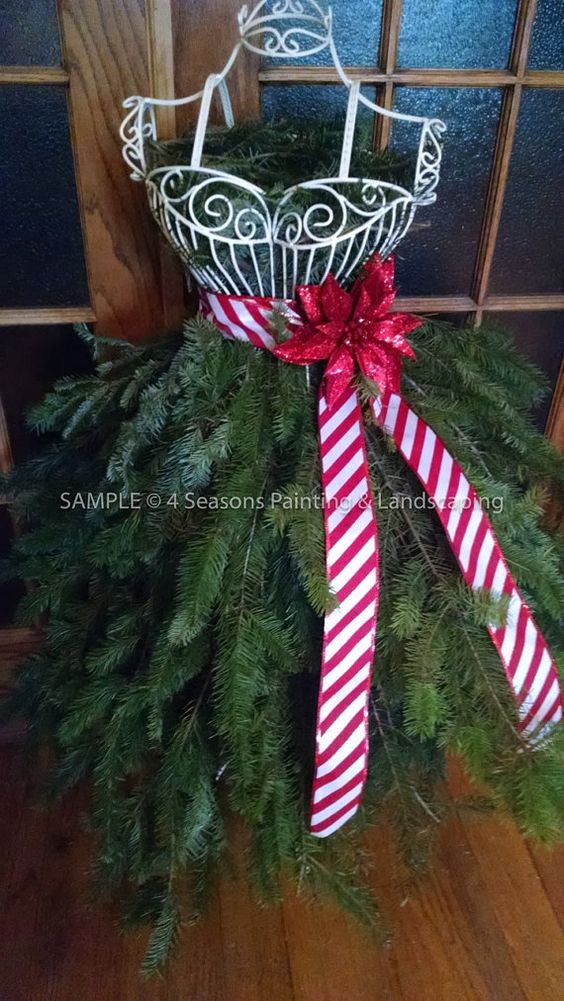 Minimalist Style Dress Form Christmas Tree