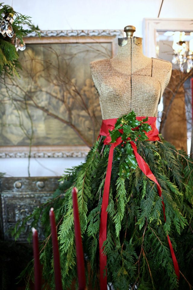 Boho Chic Style Dress Form Christmas Tree Digital Tutorial