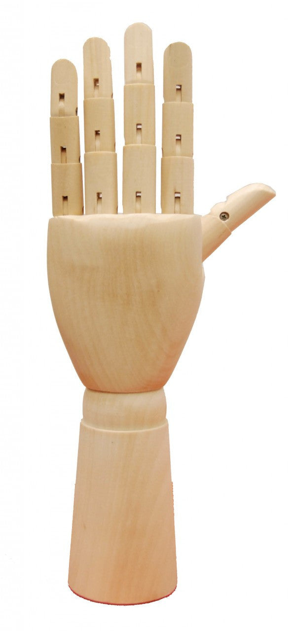 Wooden Articulated Hand - Male 