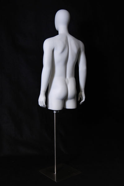 Egghead 3/4 Male Torso with Head and Arms