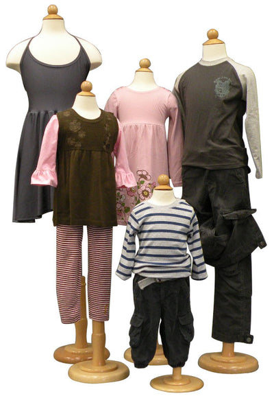 Child Torso with Half Leg: Size 7