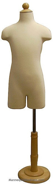 Child's 3/4 Dress Form -- 8T
