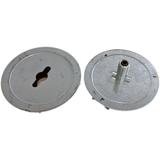 Mannequin Leg Metal Flange Connector