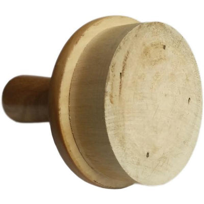 Neck Cap For a Dress form:  Wood with Slanted Finial