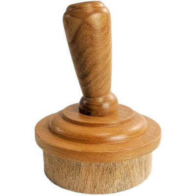Neck Cap For a Dress form:  Wood with Slanted Finial