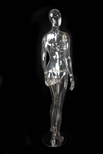 Clear Female Egghead Mannequin #3