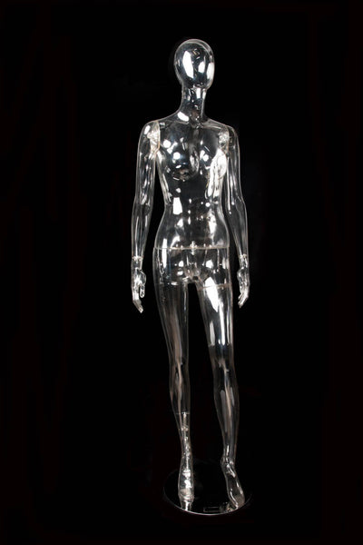 Clear Female Egghead Mannequin #3