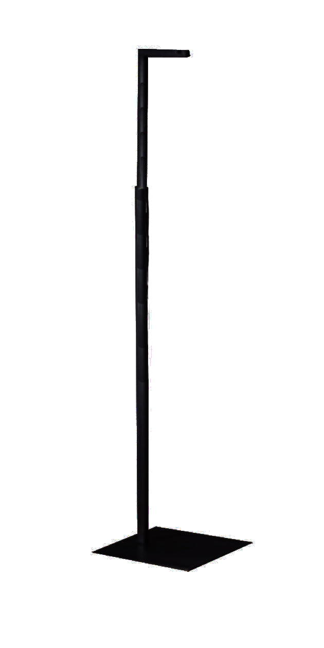 Two Stand Options for Size 38 BLACK Cloth Hanging Mannequin Torso Form