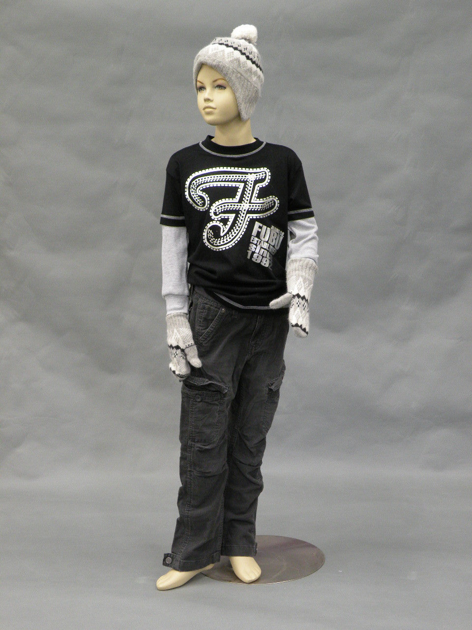 Eryk: Pre-teen Mannequin in Standing Pose