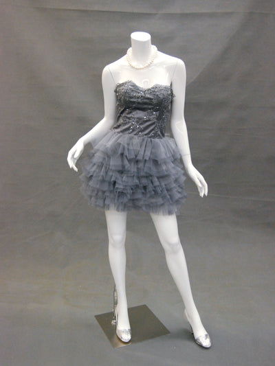 Frances 1: Headless Female Mannequin: Glossy White