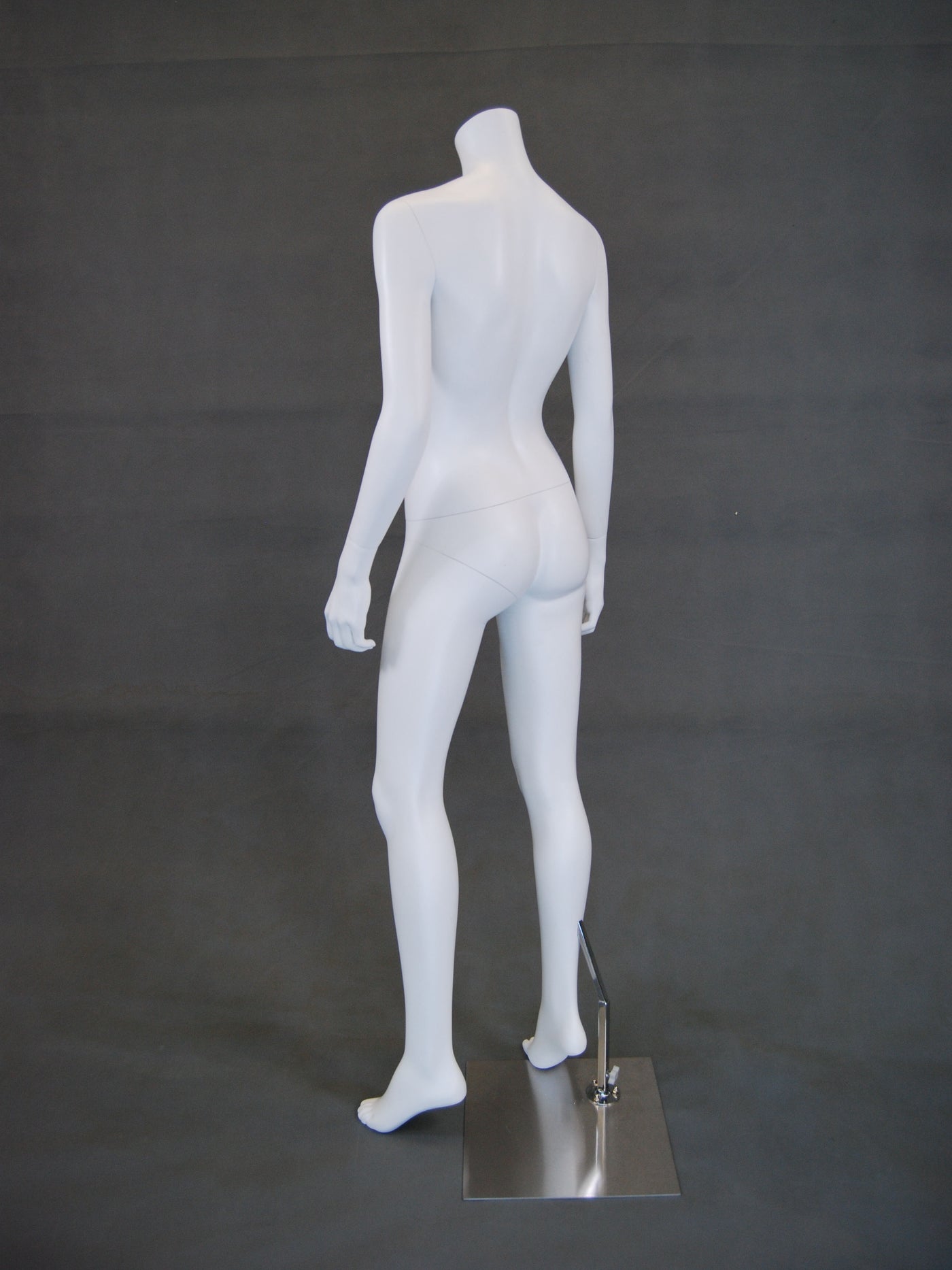 Franny 2: Headless Female Mannequin: Matte White