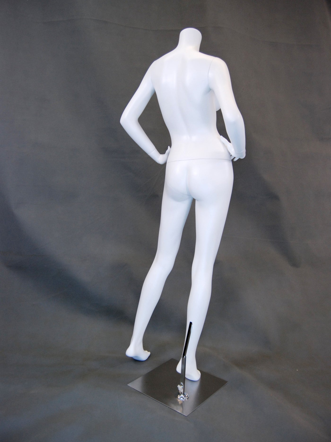 Franny 3: Headless Female Mannequin: Matte White