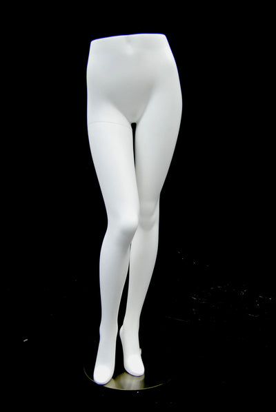 Female Pant Leg Form: Semi-Matte Black or Matte White