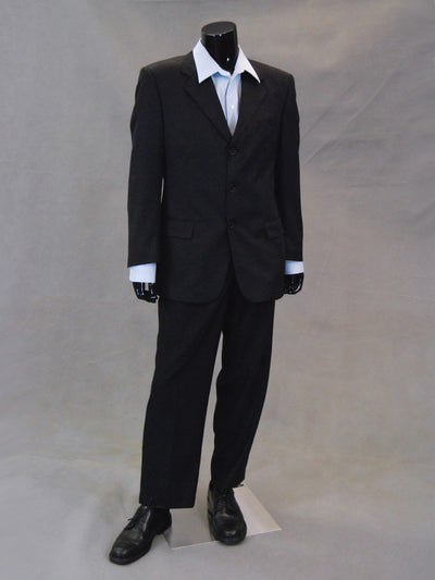 Evan 2: Headless Male Mannequin Glossy Black
