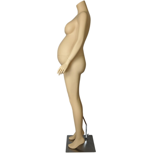 Full Size Headless Pregnant Female Mannequin