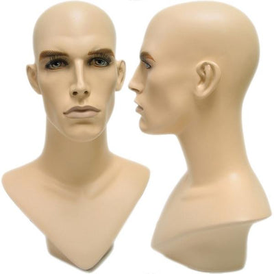 Denny: Male Mannequin Head