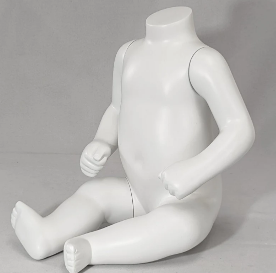 Nearly New Baby Mannequin 6m-9m