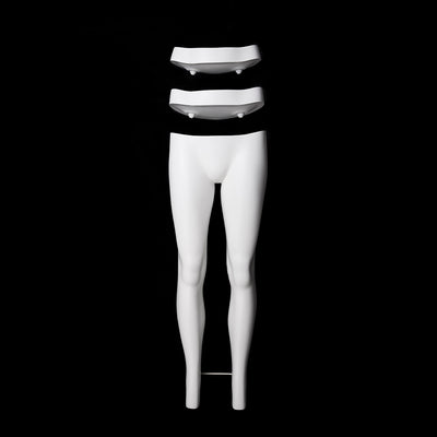 Plus-Size Female Mannequin Ghost Legs