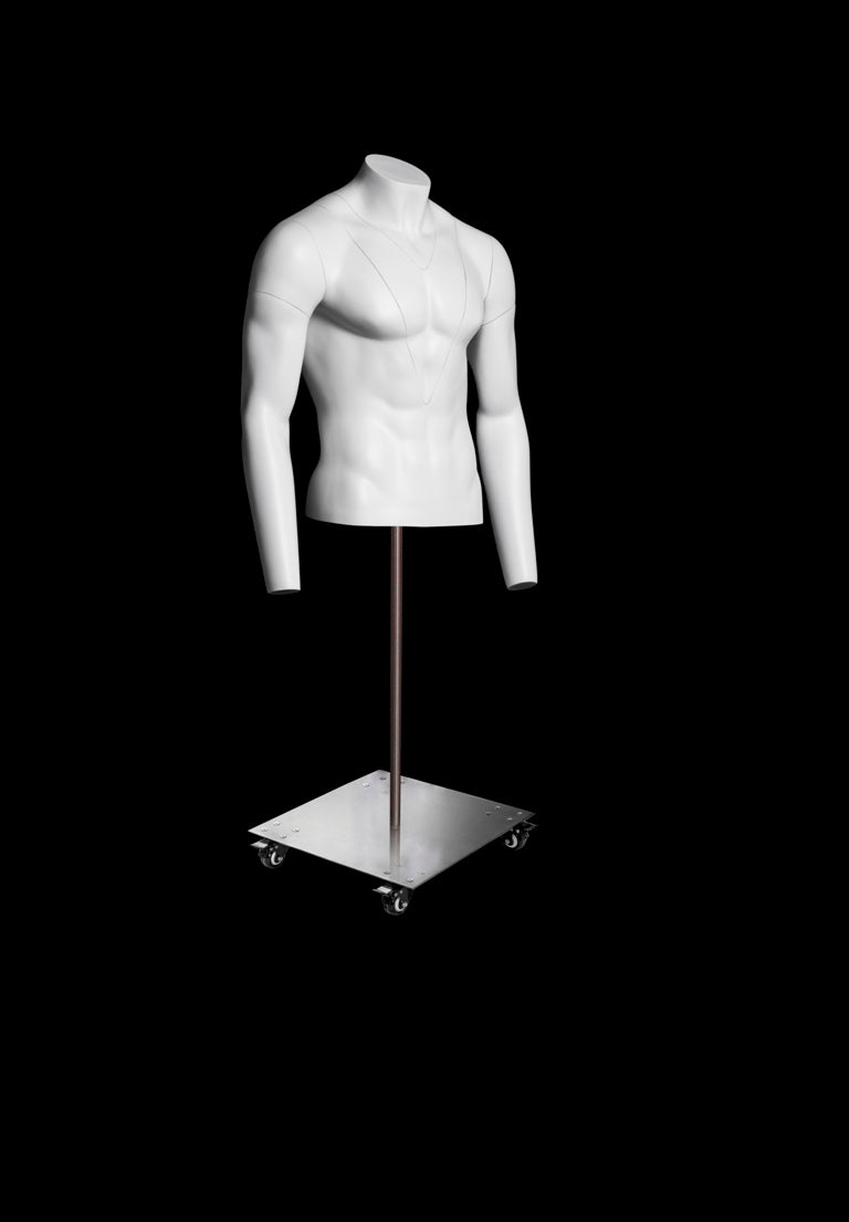 Ghost Male  1/2 Mannequin Torso