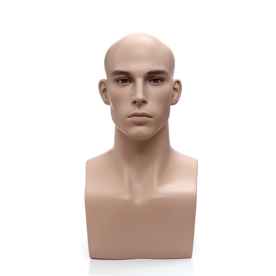Antoine: Male Mannequin Head