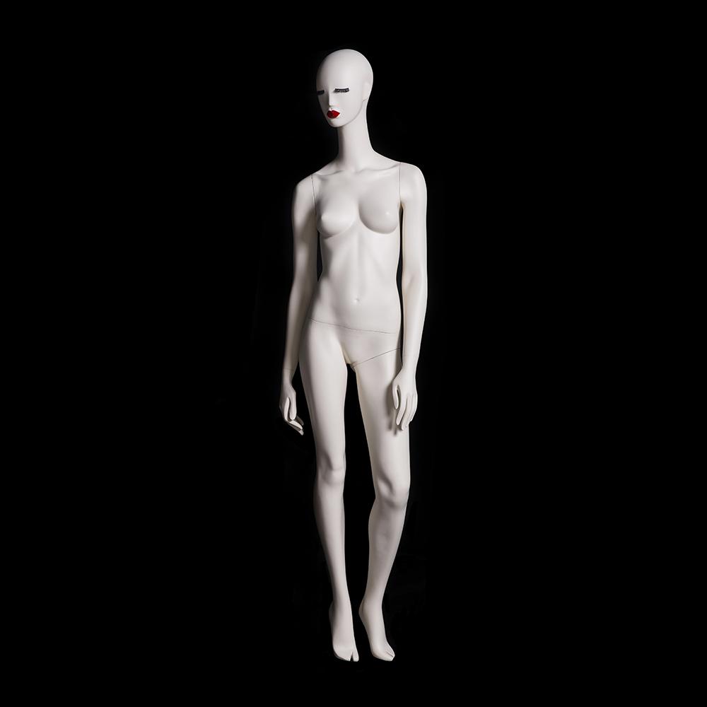 Julia 1: Female Abstract Mannequin in Matte Cream