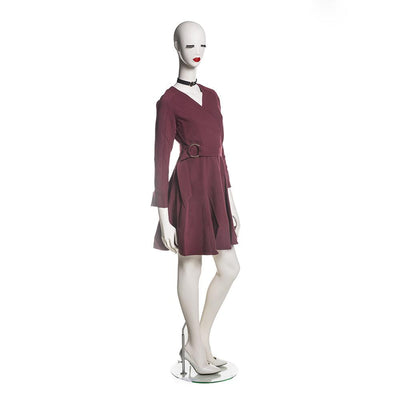 Julia 1: Female Abstract Mannequin in Matte Cream