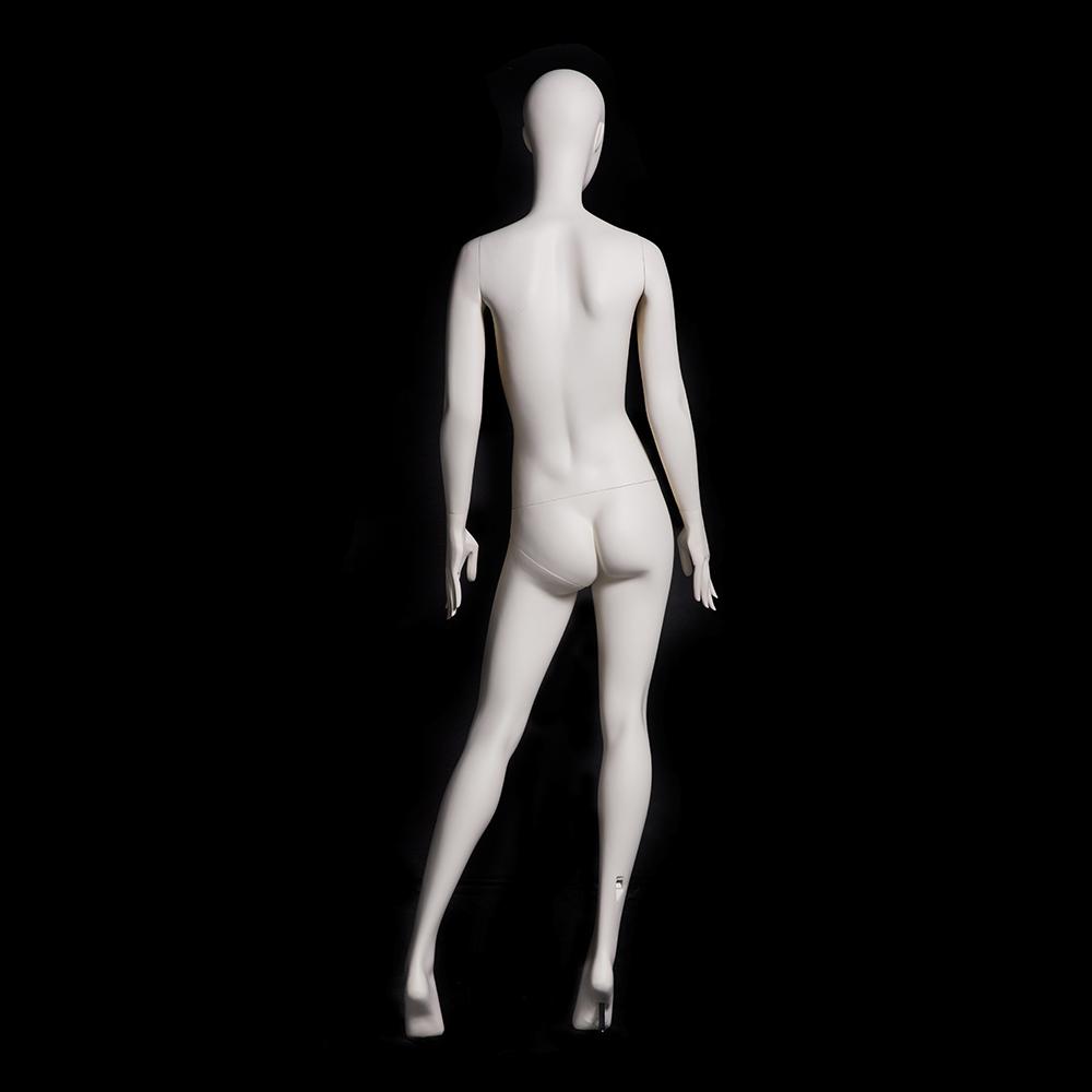 Julia 2: Female Abstract Mannequin in Matte Cream