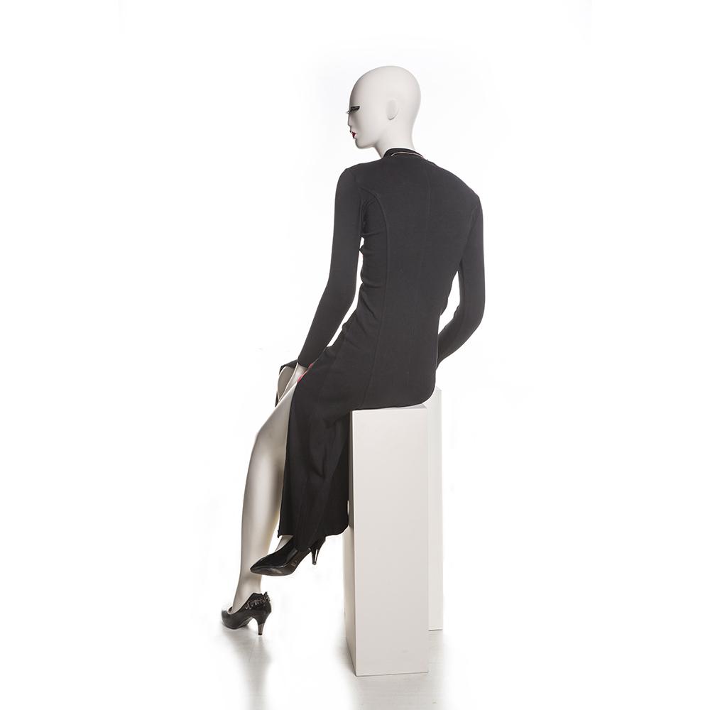 Julia 3: Female Abstract Mannequin in Matte Cream