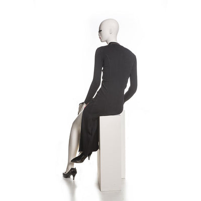 Julia 3: Female Abstract Mannequin in Matte Cream