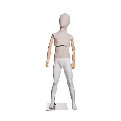 Dion: Male Child Mannequin with Articulated Arms
