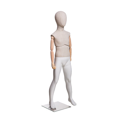 Dion: Male Child Mannequin with Articulated Arms