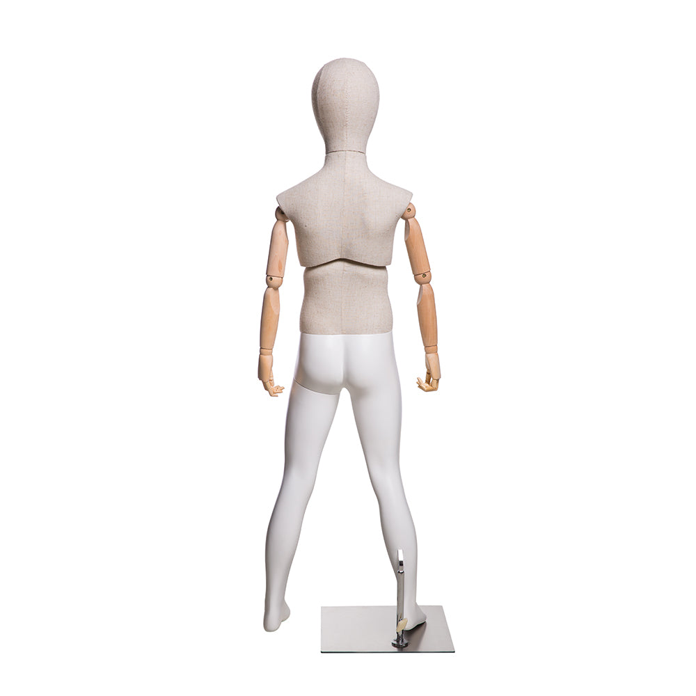 Dion: Male Child Mannequin with Articulated Arms