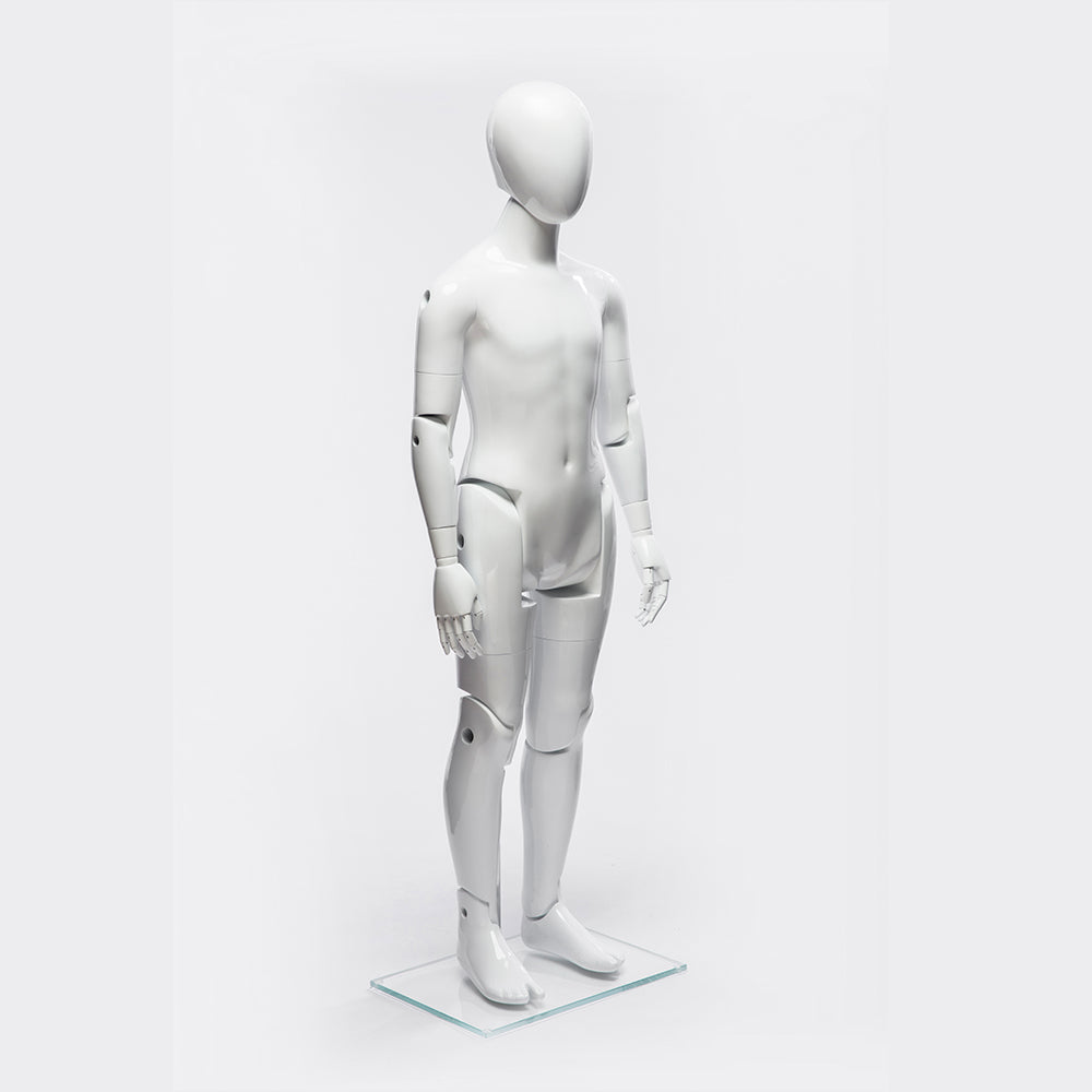 MN-240 Plastic Unisex Child Full Body Mannequin 3' 9