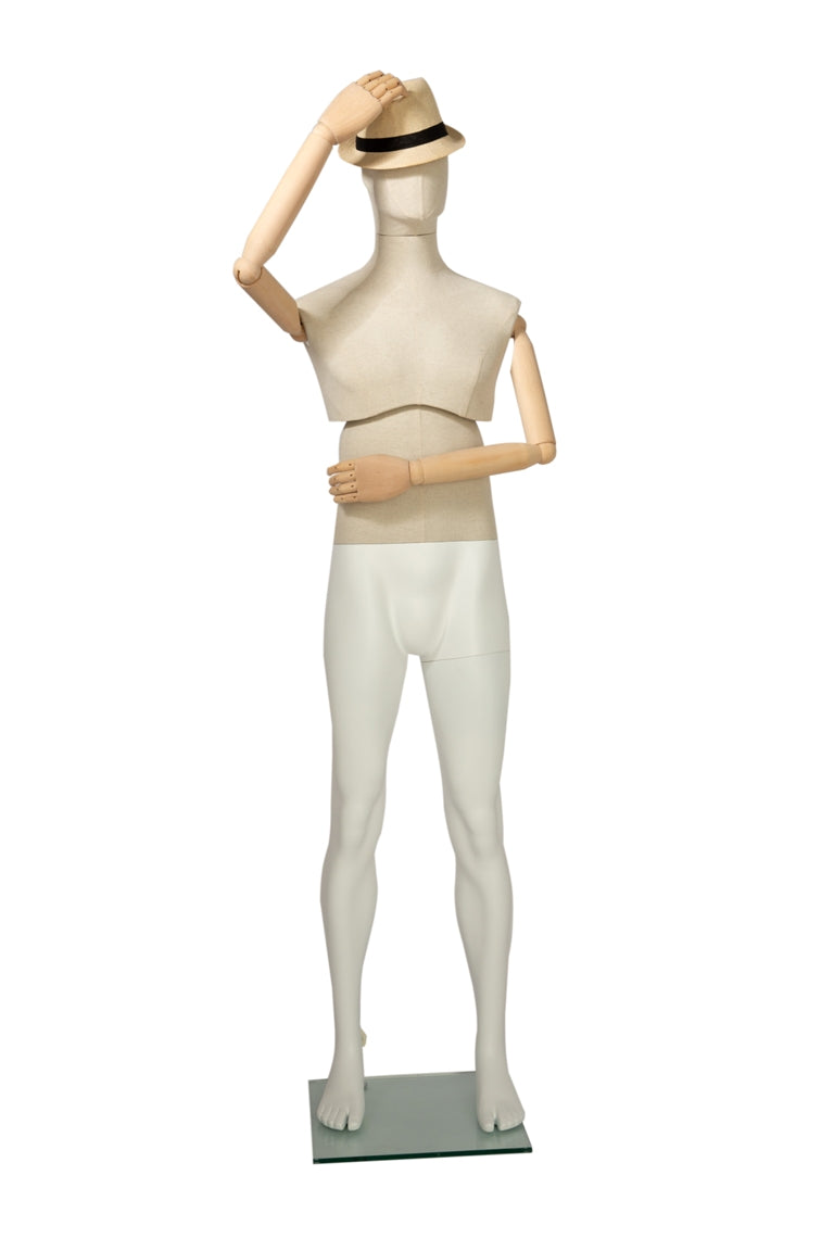 Axel: Male Mannequin with Articulated Arms