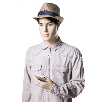 Male (Realistic Skin Color) Mannequin with Makeup