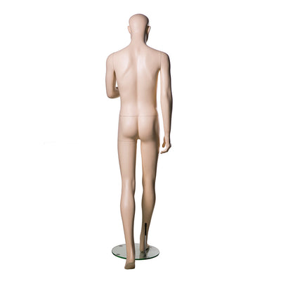 Male (Realistic Skin Color) Mannequin with Makeup