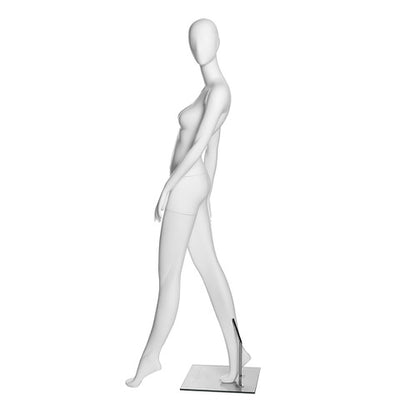 Bebe 5: Female Egghead Mannequin Matte White