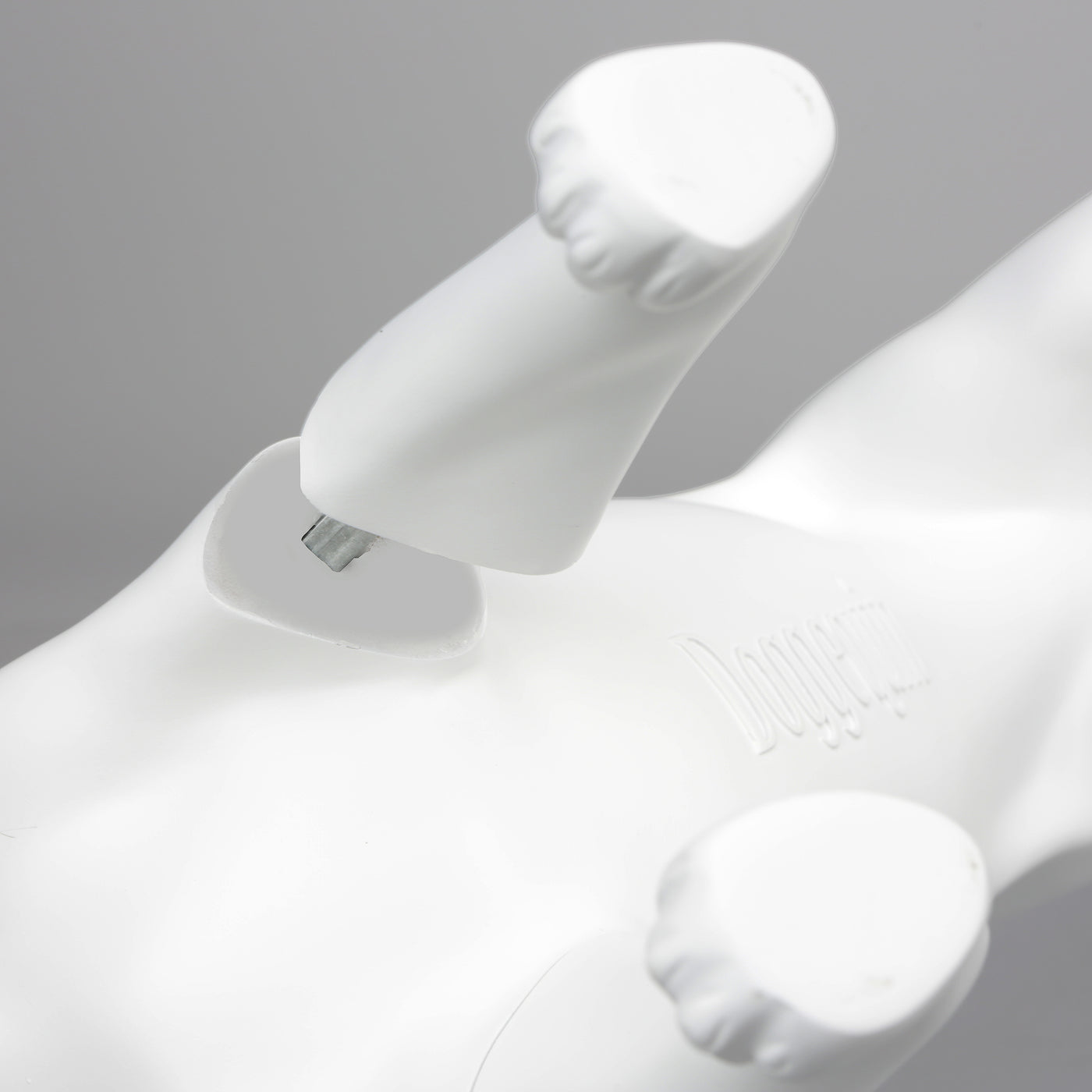 French Bulldog Mannequin: Matte White