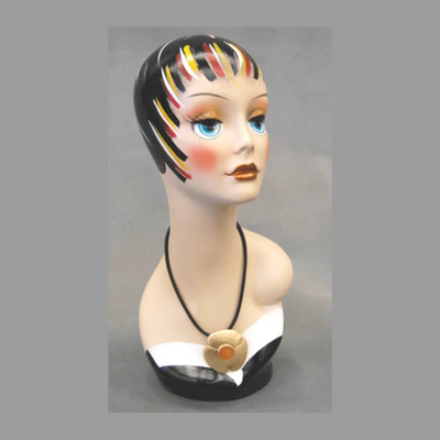Vintage-style Female Mannequin Head: Veronica 1
