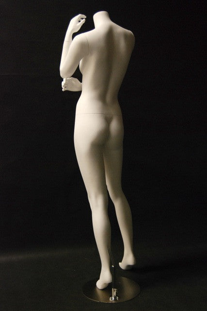 Fifi #1 -- White Headless Female Mannequin 