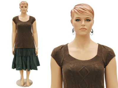 Arlena 1: Plus Size Female Mannequin
