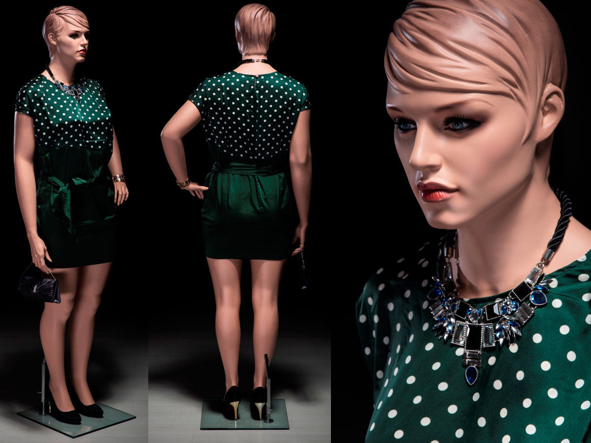 Arlena 3: Plus Size Female Mannequin