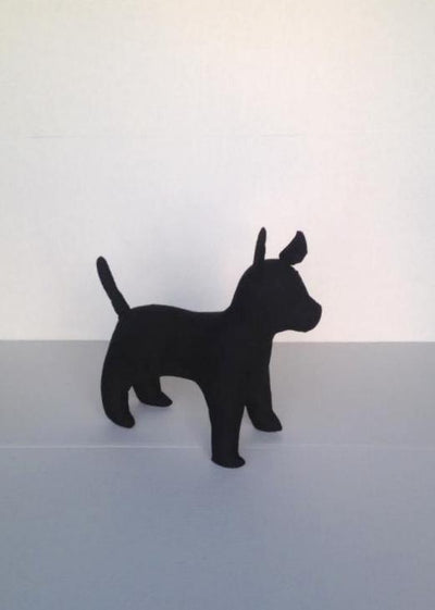 Chihuahua Cloth Dog Mannequin: Black or White