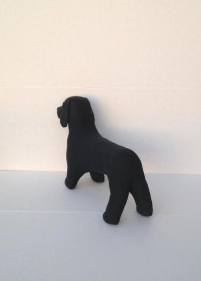 Dachshund Dog Mannequin: Black or White White