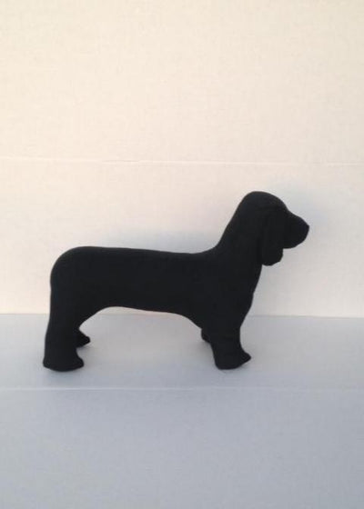 Dachshund Dog Mannequin: Black or White White