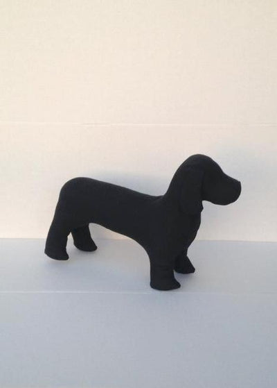 Dachshund Dog Mannequin: Black or White White