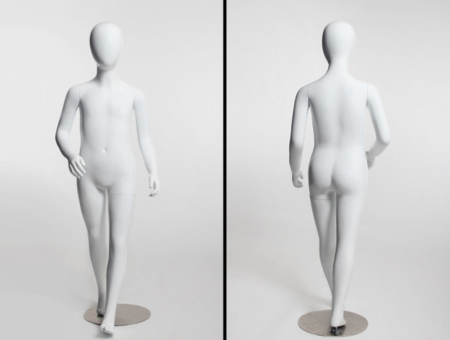 Animated Egghead Youth Mannequin -- Large Sizes