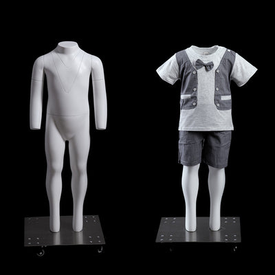 Toddler "Ghost" Mannequin with V-Neck