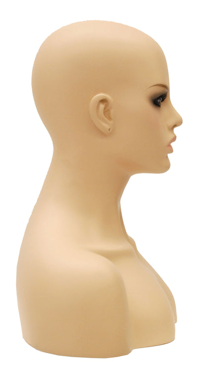 Mariah: Female Mannequin Head with Partial Chest